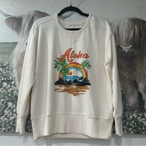 Lou & Grey Aloha Crew Neck Sweater